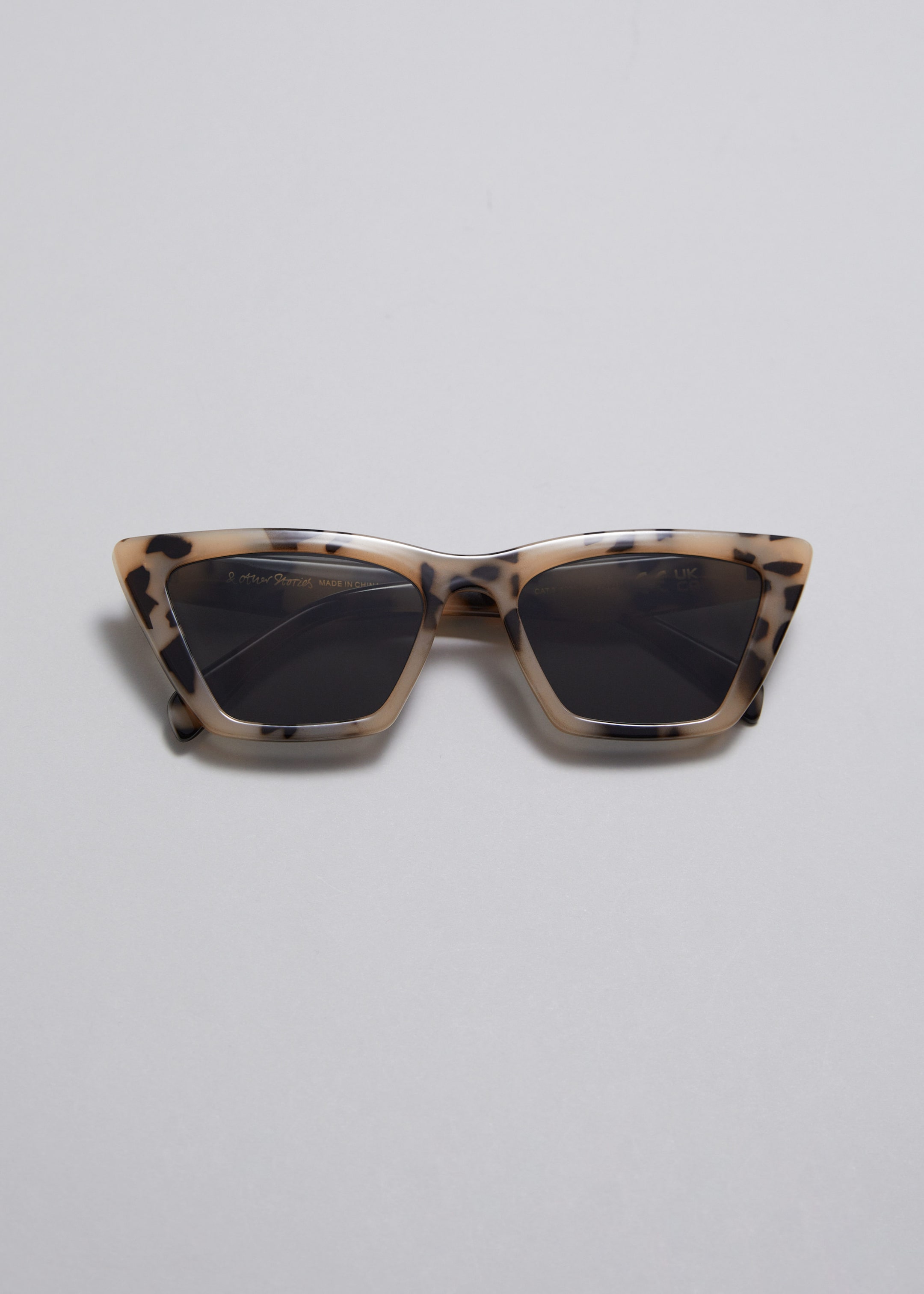 Image of Angular Cat Eye Sunglasses