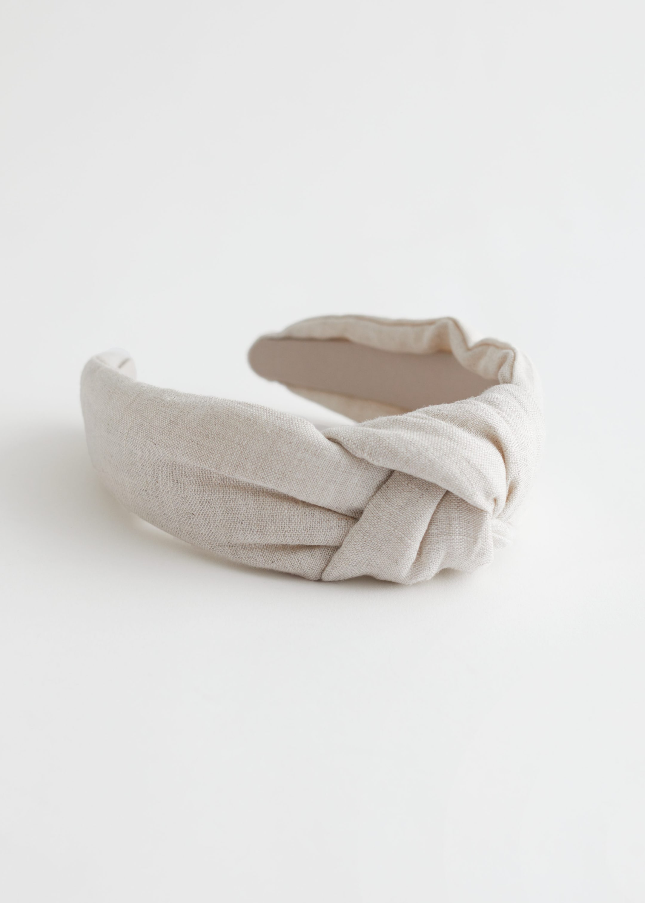 Linen Alice Headband - Off White - Still Life