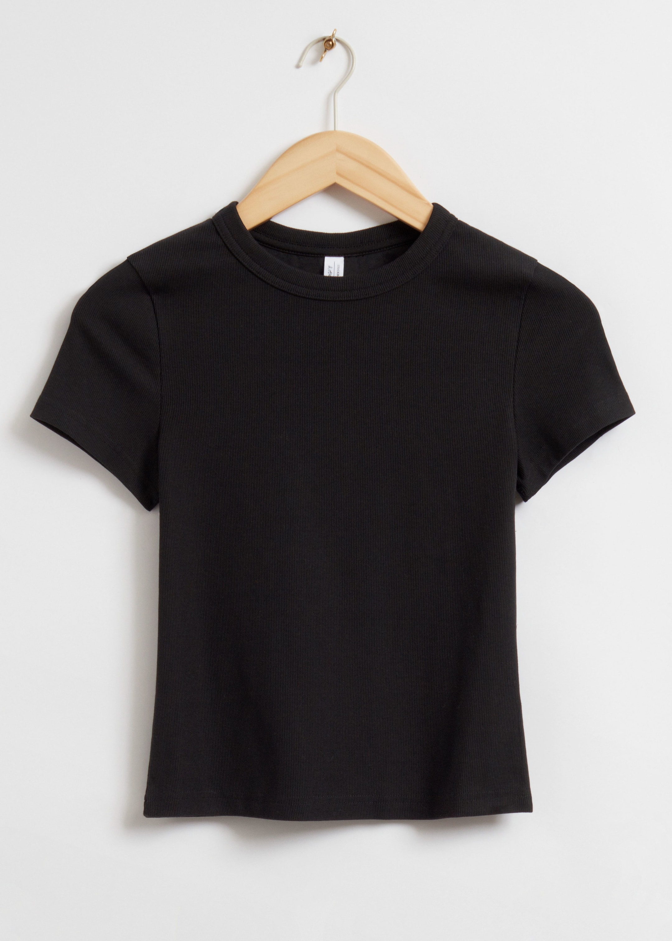 Ribbed Cropped TShirt