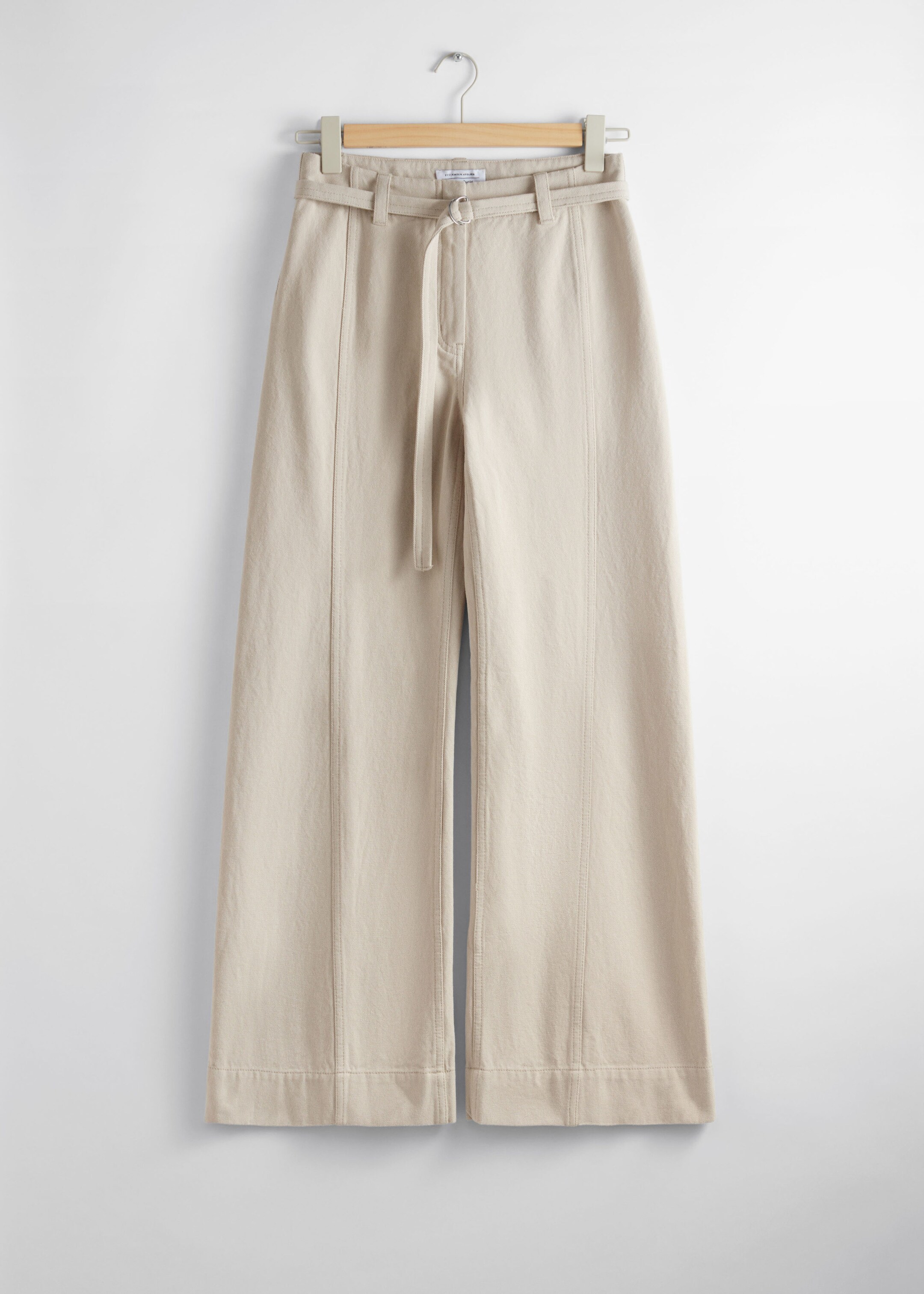 Relaxed Belted Trousers