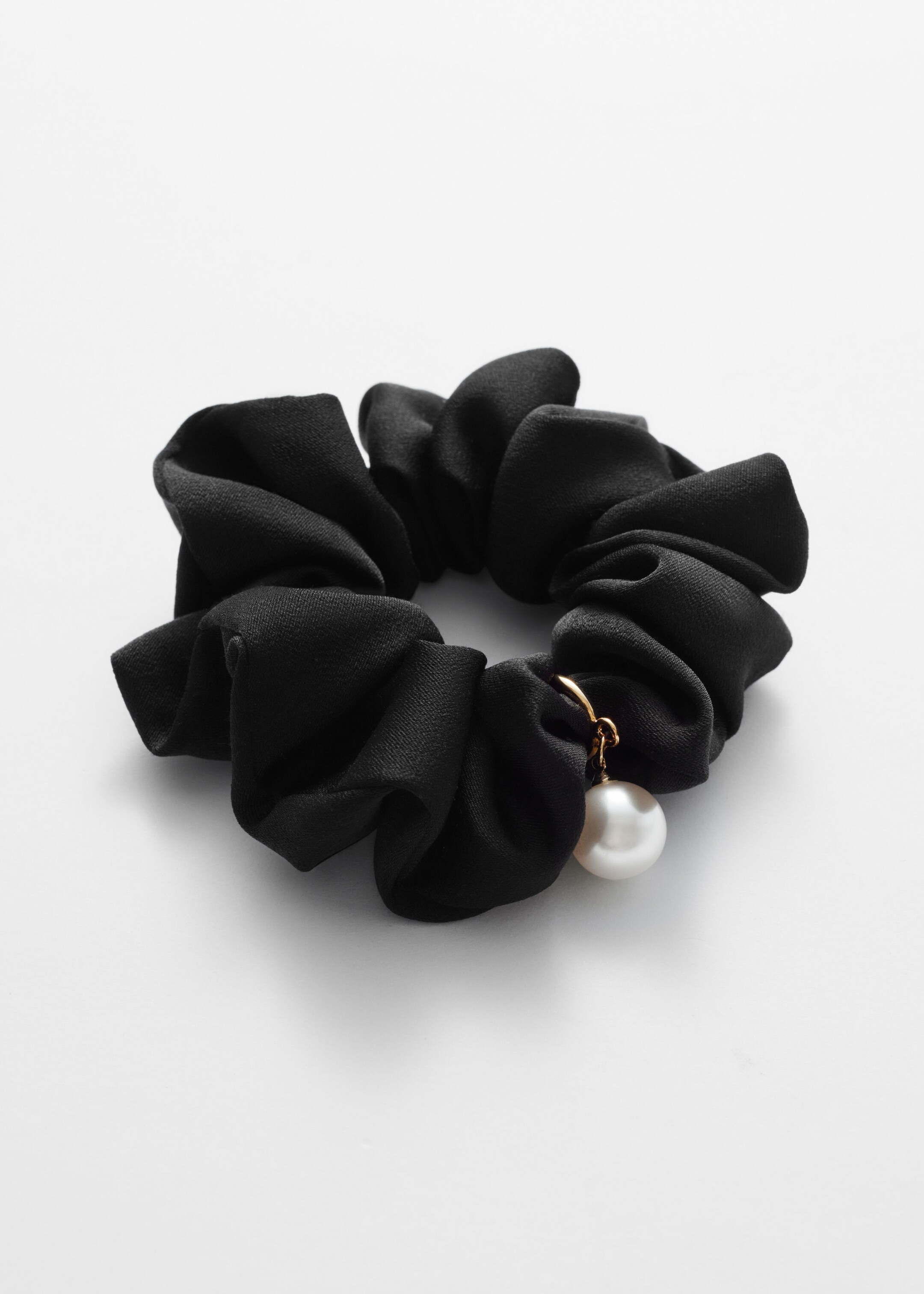 Image of Pearl Embellished Scrunchie