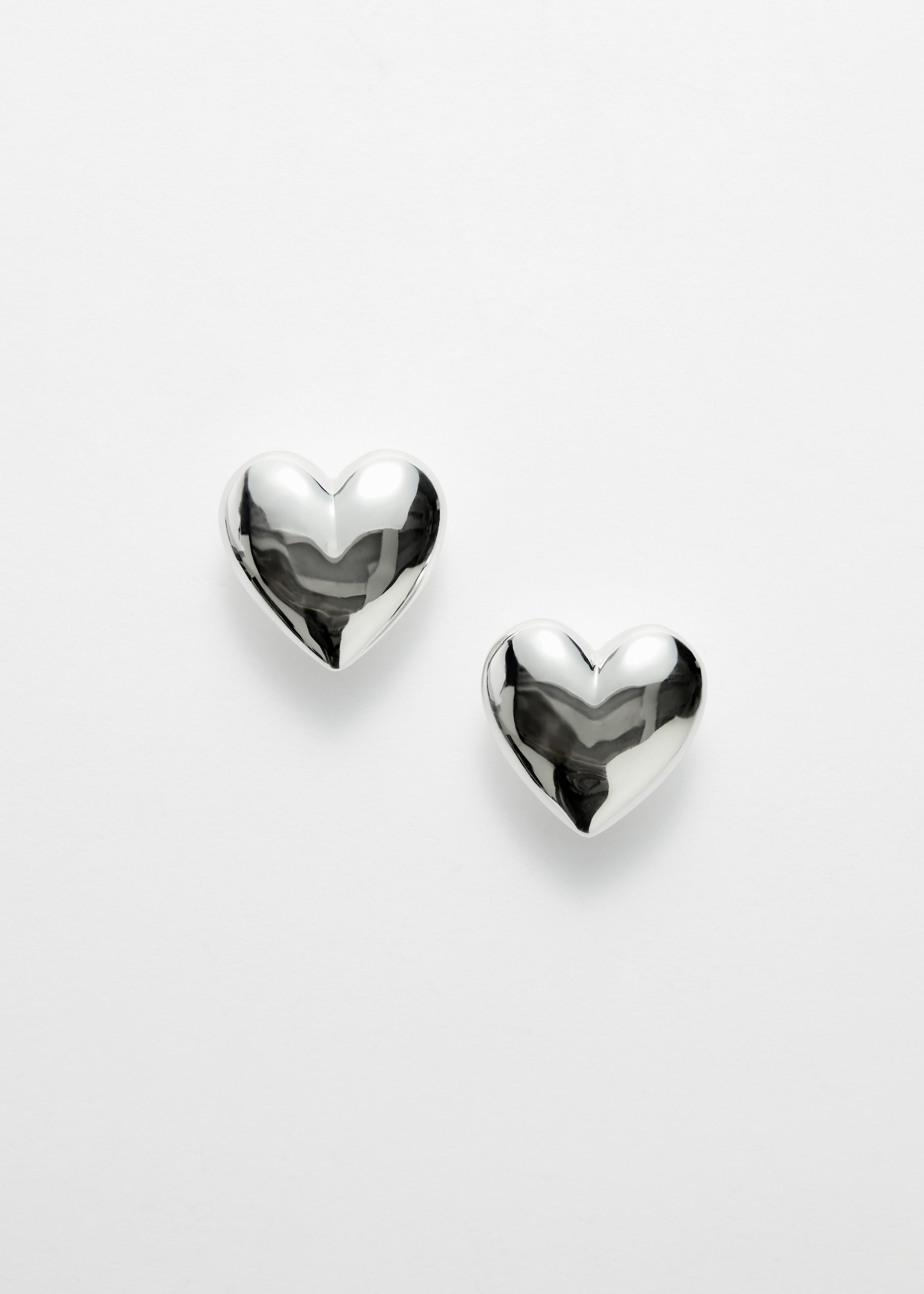 Image of Heart Clip-On Earrings