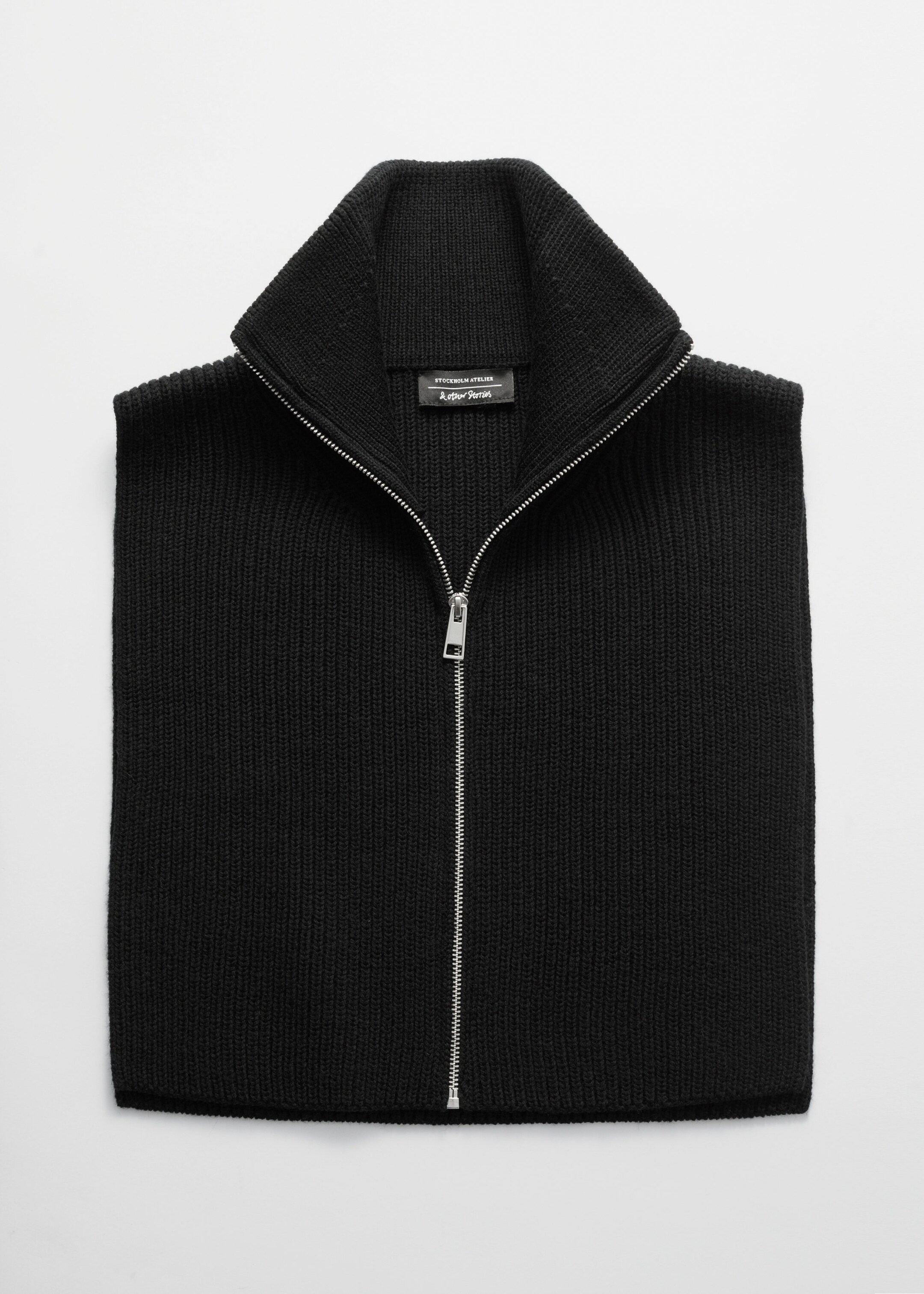 Image of Wool-Blend Collar