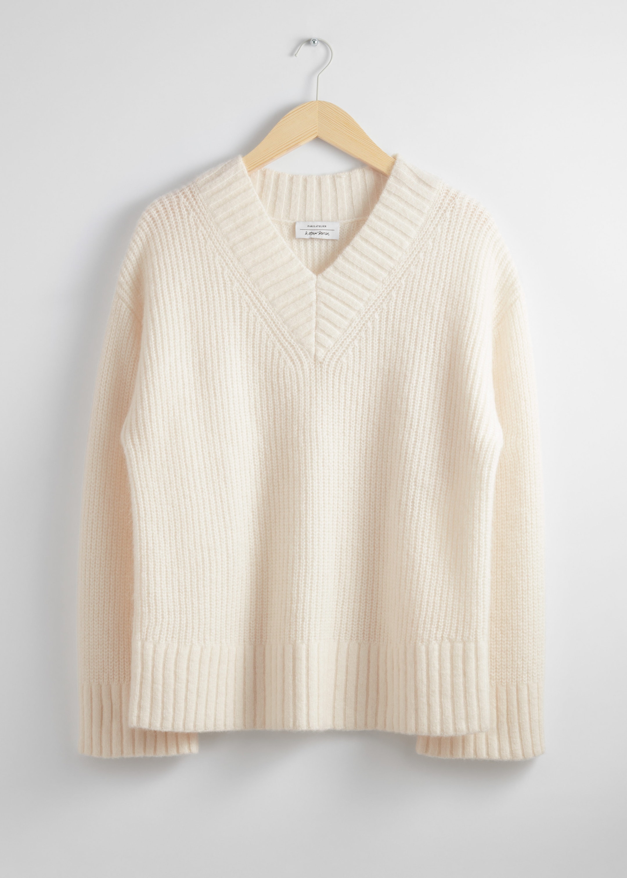 Flauschiger Strickpullover