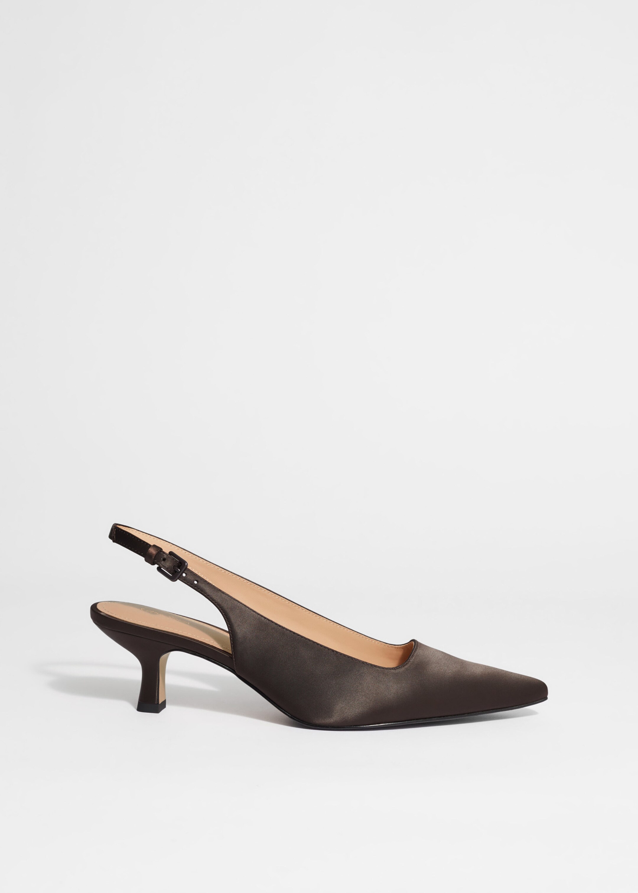 Image of Pointed Slingback Pumps