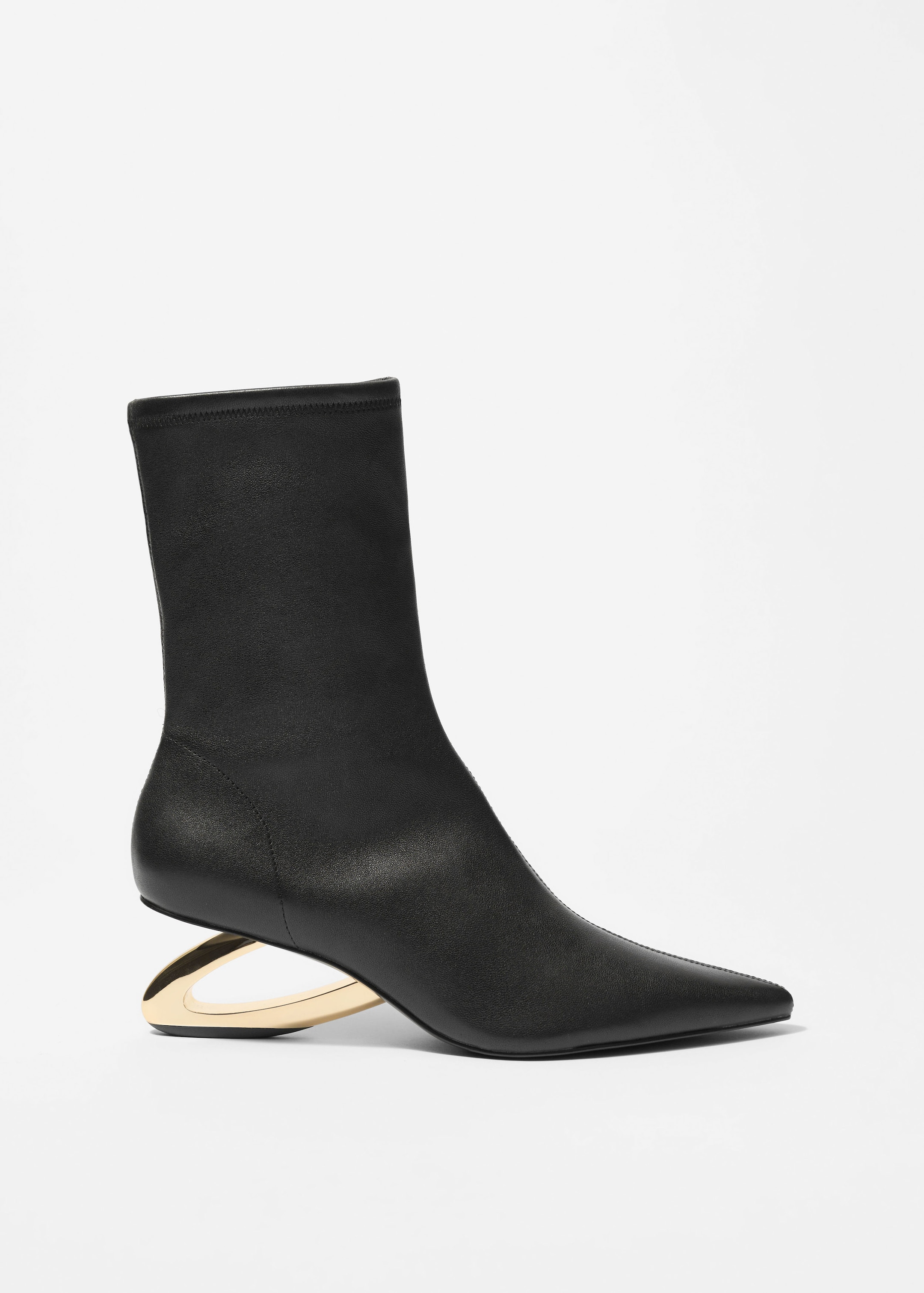 Image of Ankle Boots mit skulpturalem Absatz