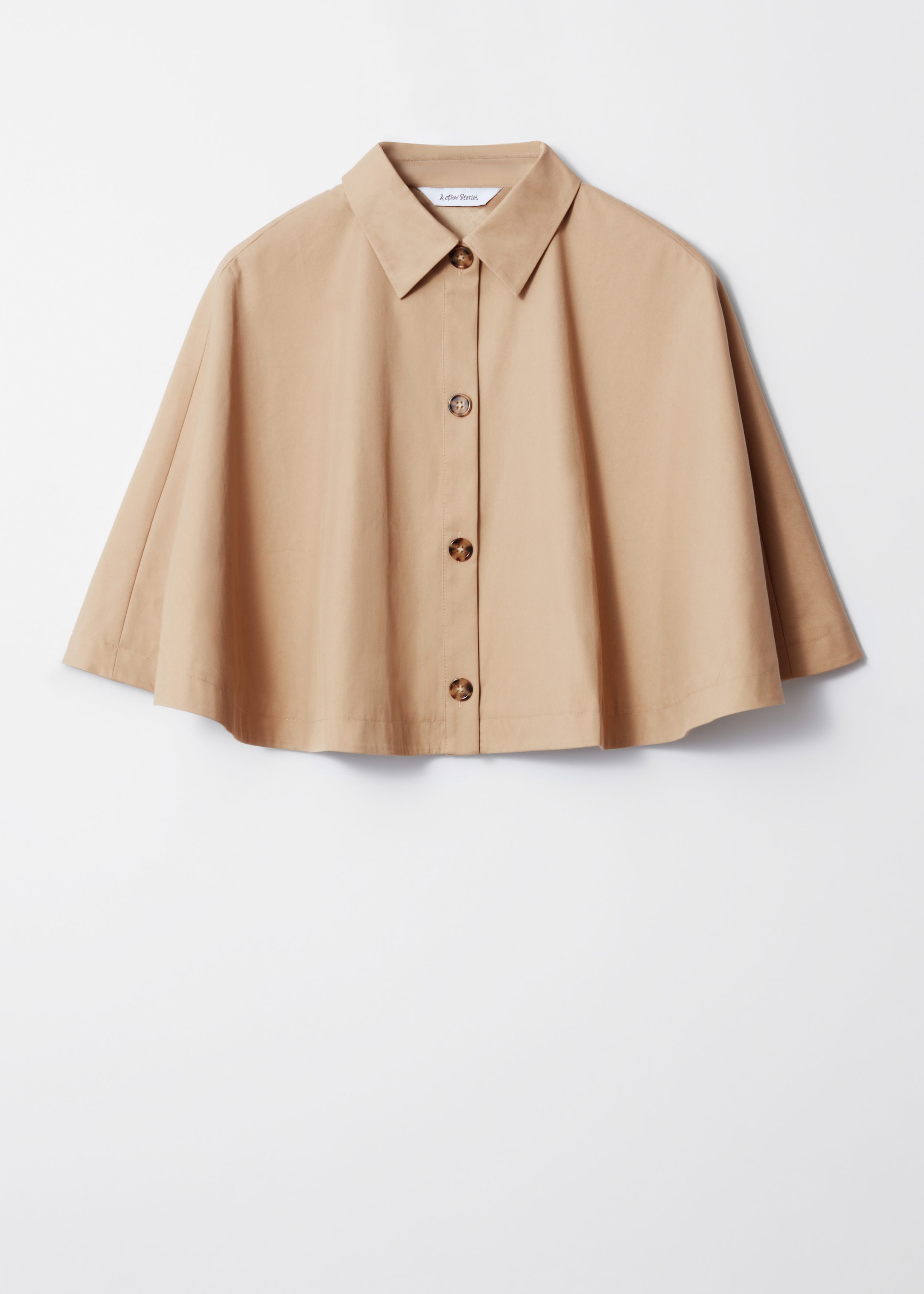 Image of Cropped Trench Cape