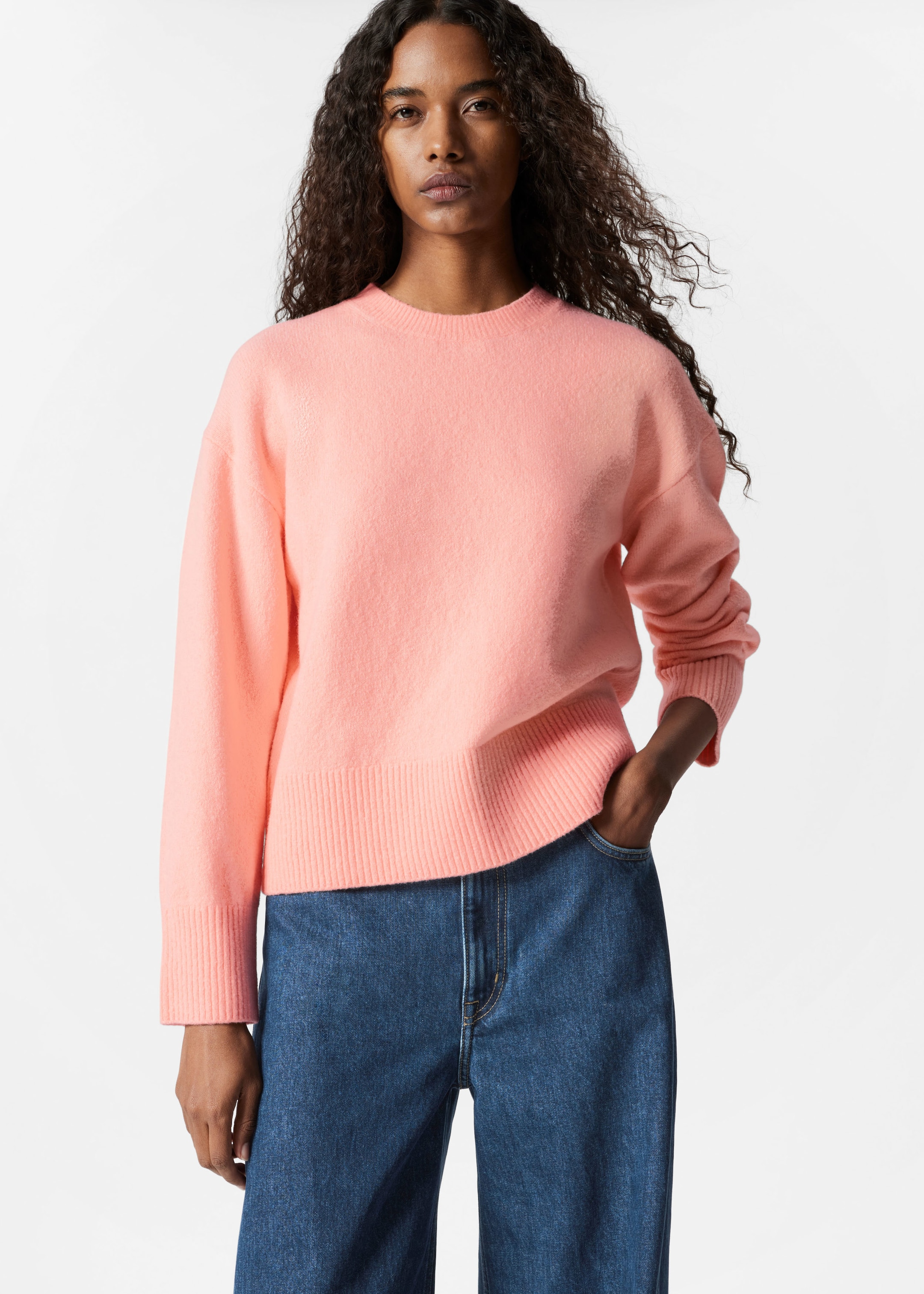 Image of Relaxed Knit Jumper