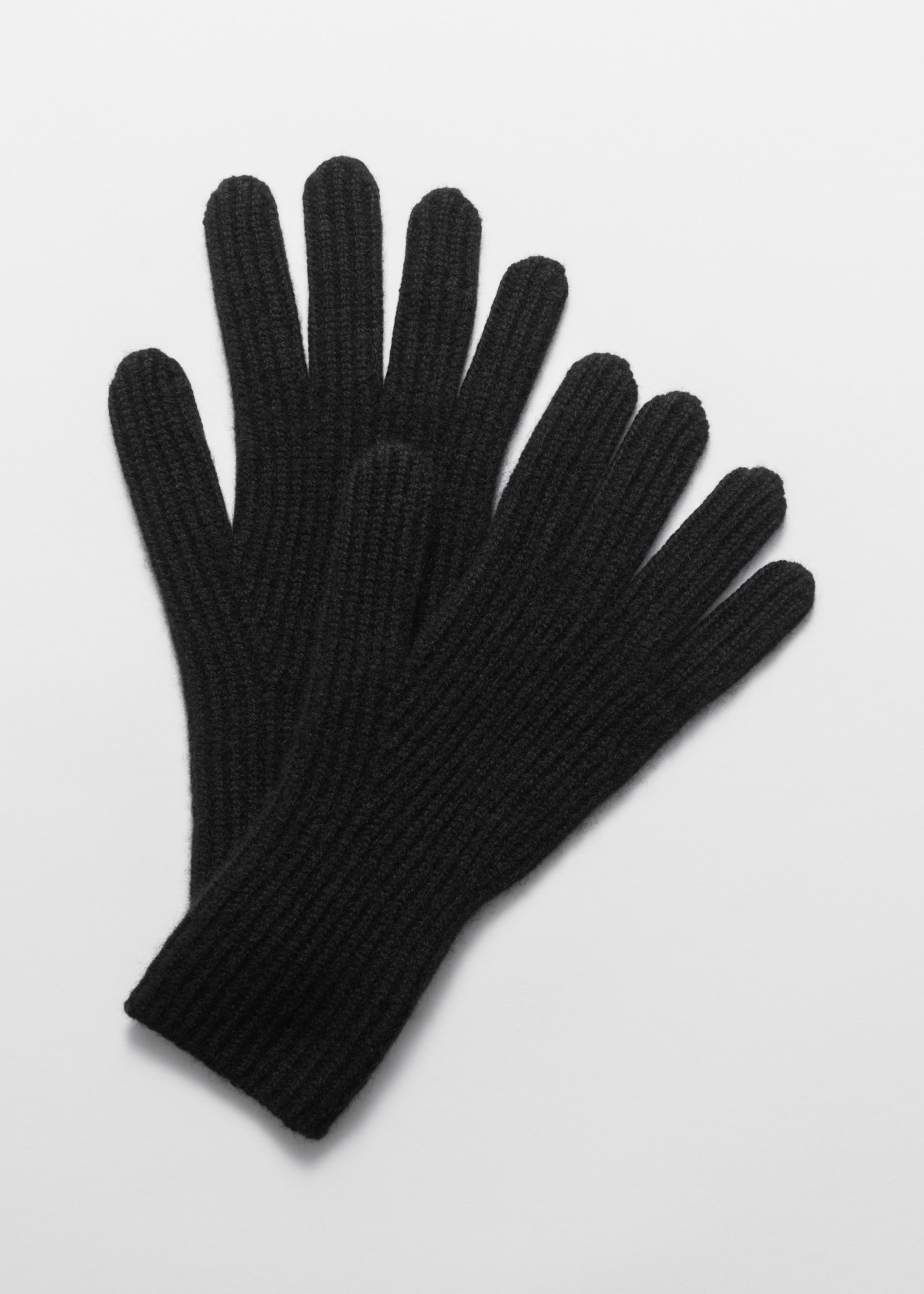 Image of Ribbed Cashmere Gloves