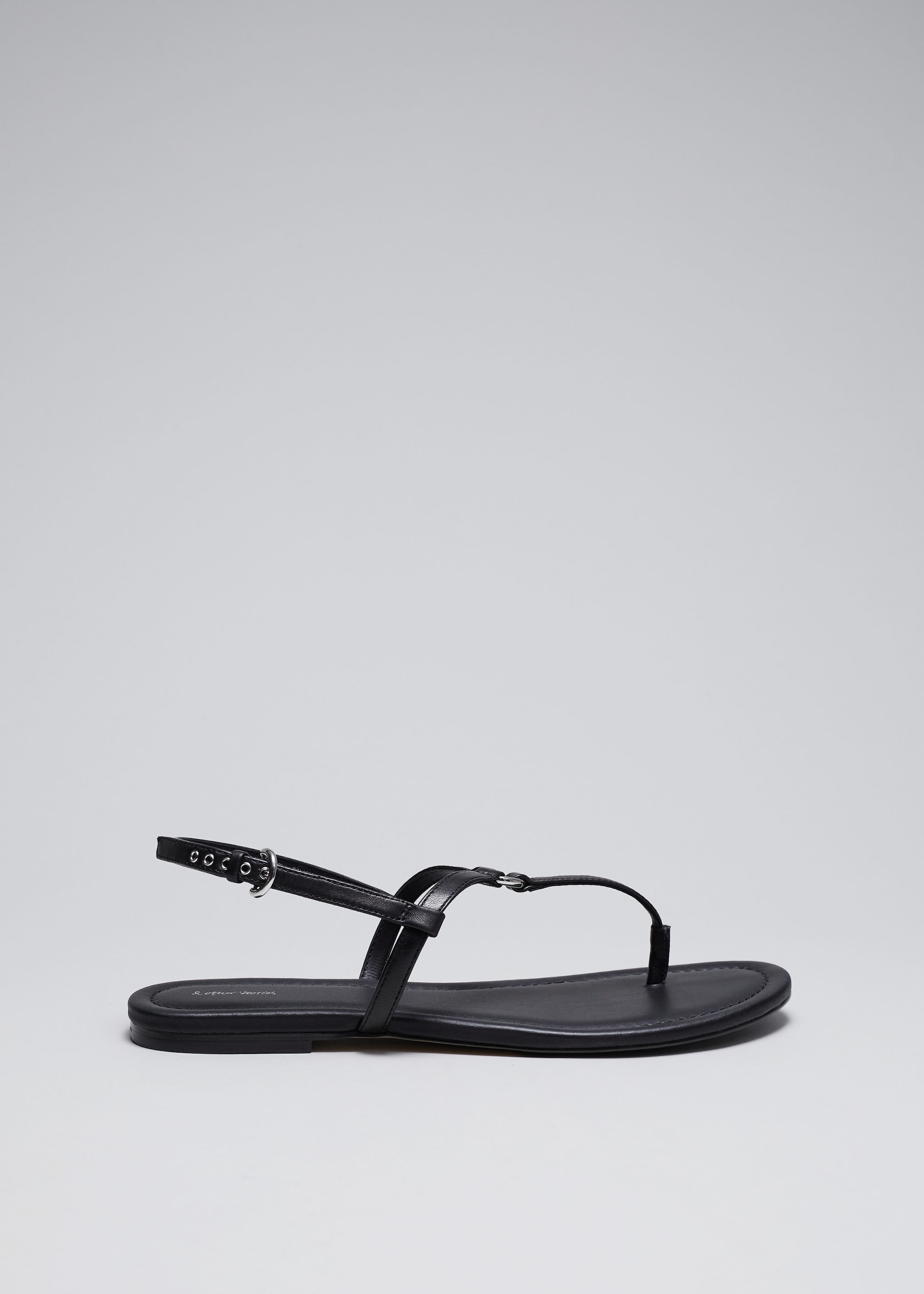 T-bar Leather Sandals