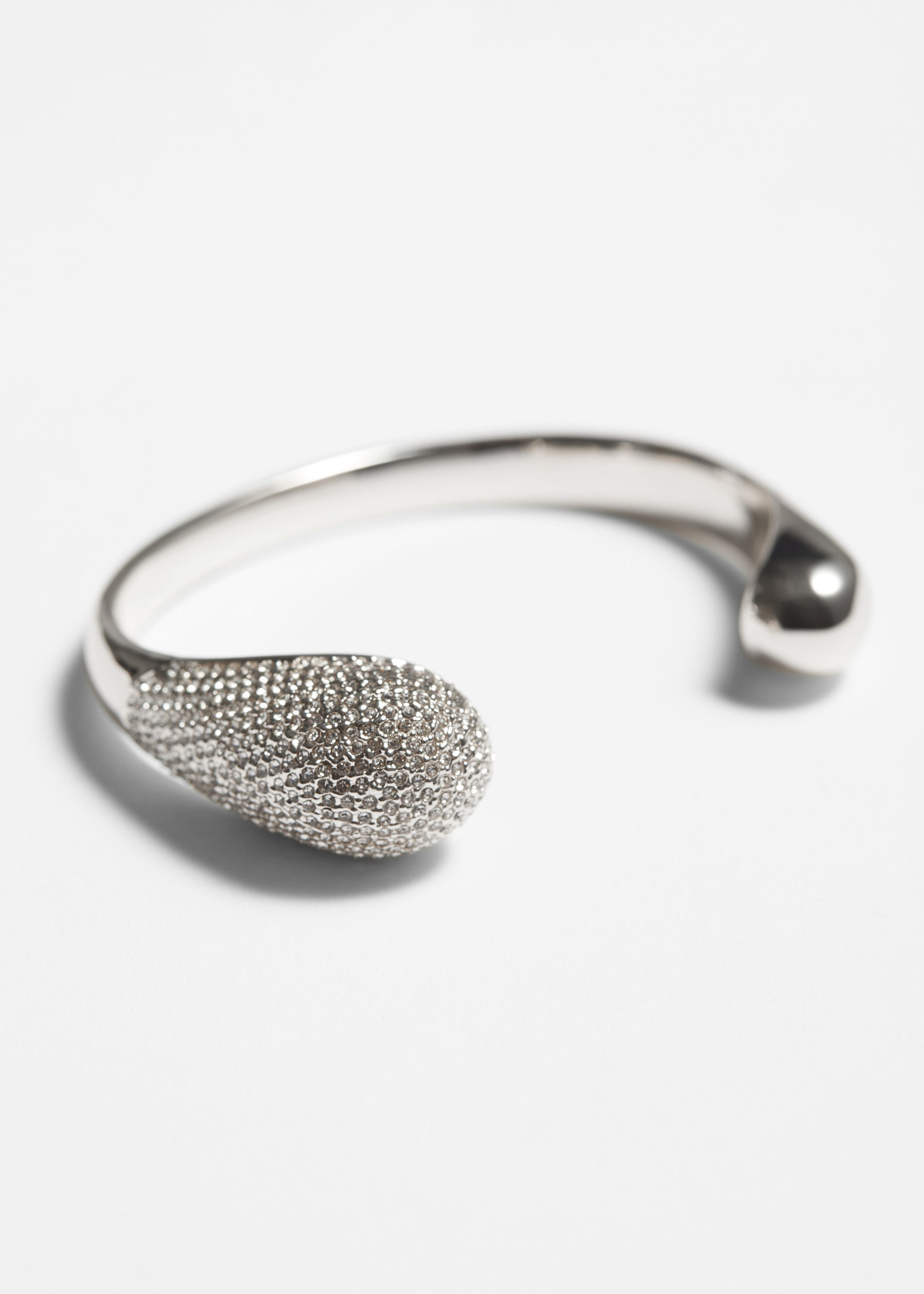 Image of Crystal Encrusted Bangle