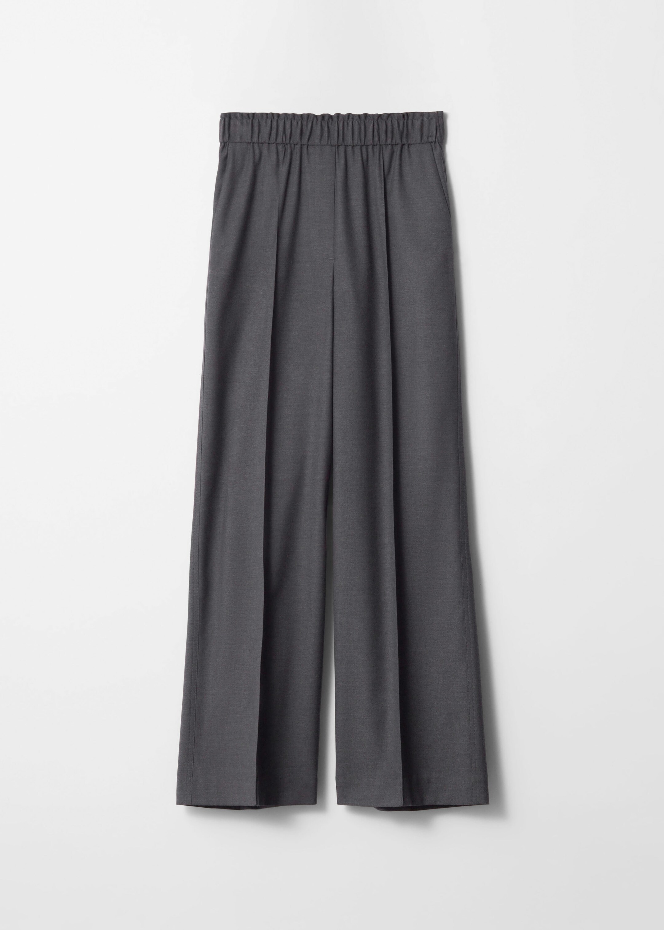 Tailored Elasticated-Waist Trousers