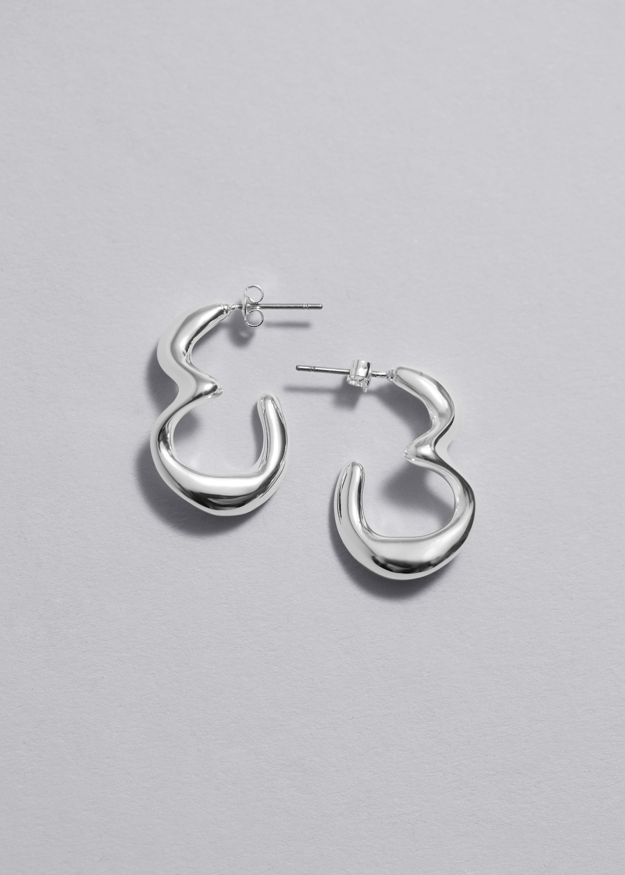 Sculpted Hoop Earrings