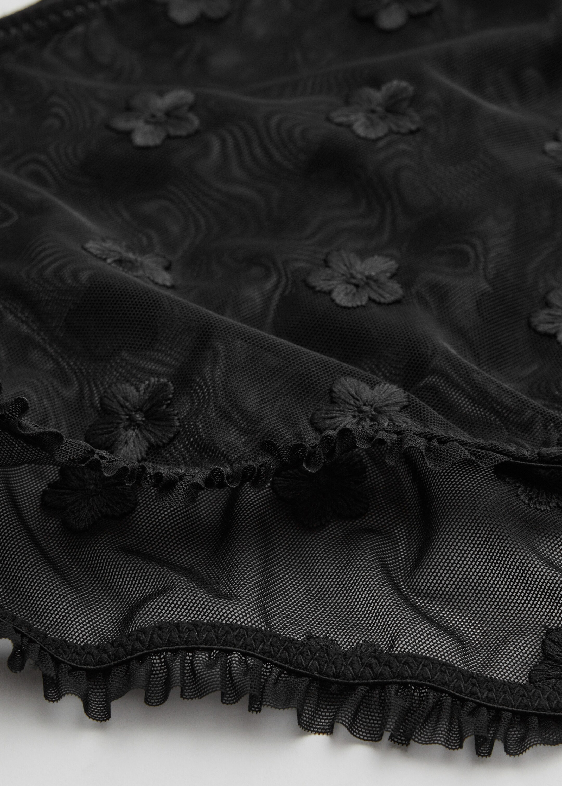 High Waist Frilled Briefs - {{variantName}} - Descriptive Detail