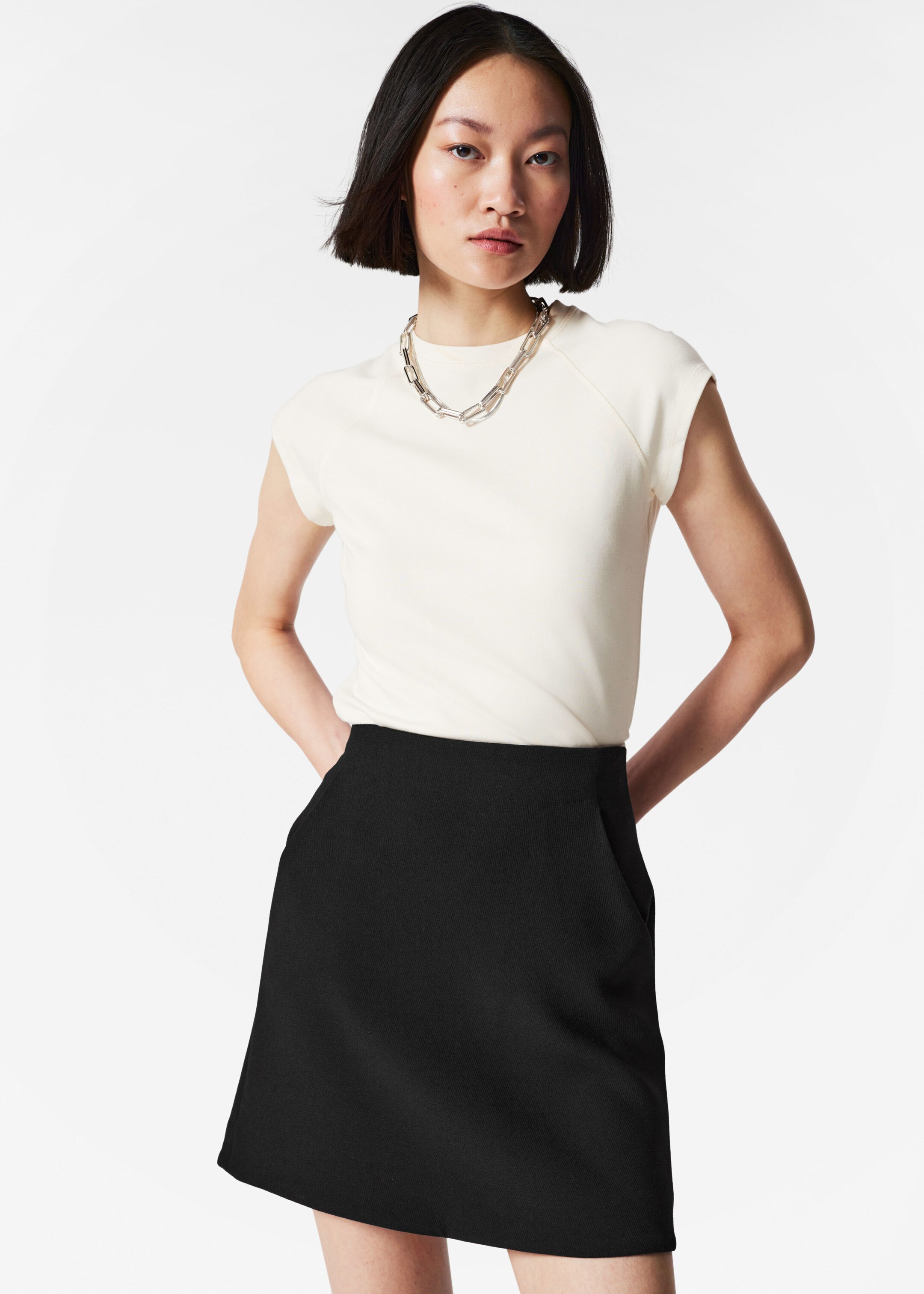 Image of A-Line Mini Skirt