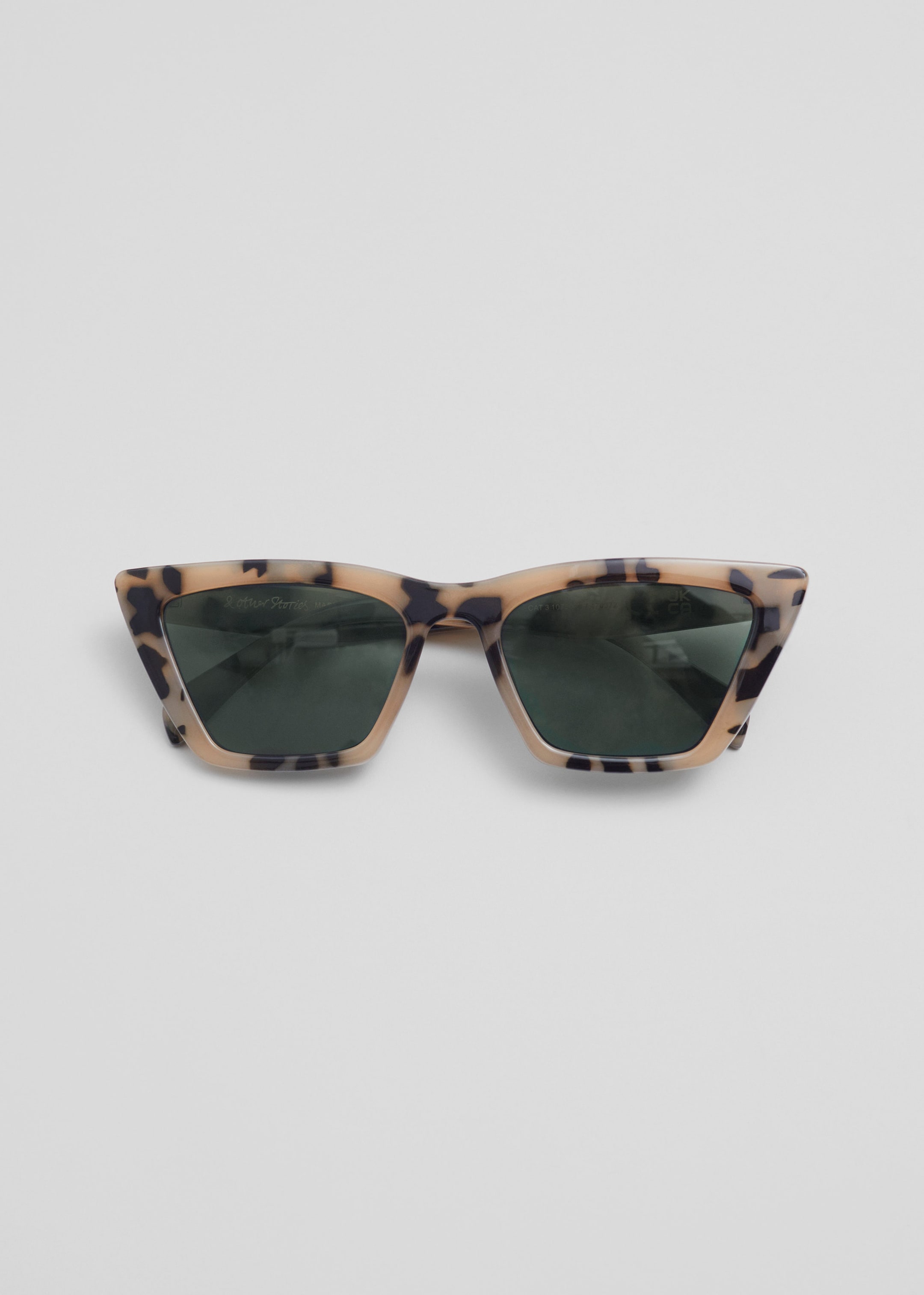 Image of Angular Cat Eye Sunglasses