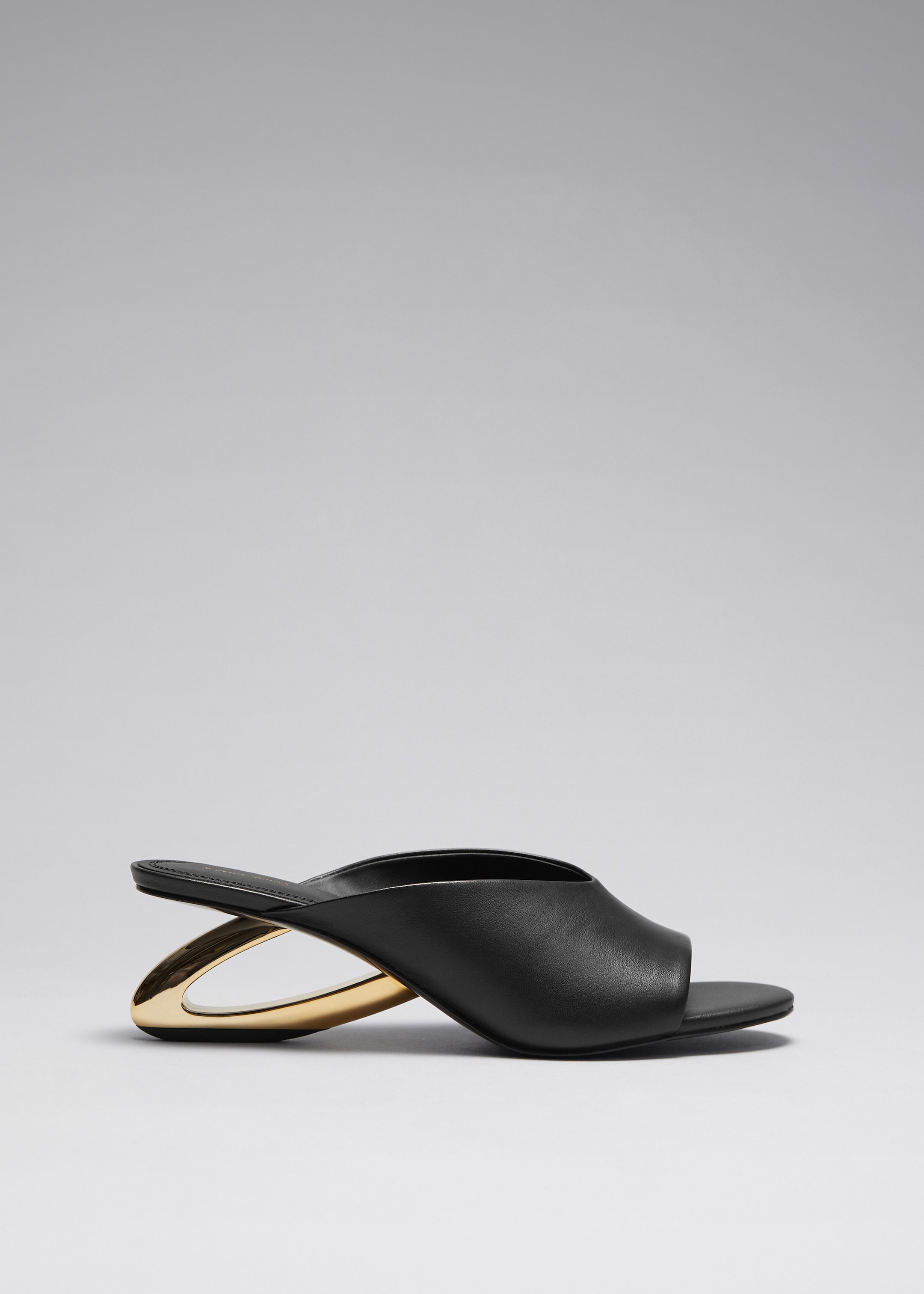 Golden Heel Mules