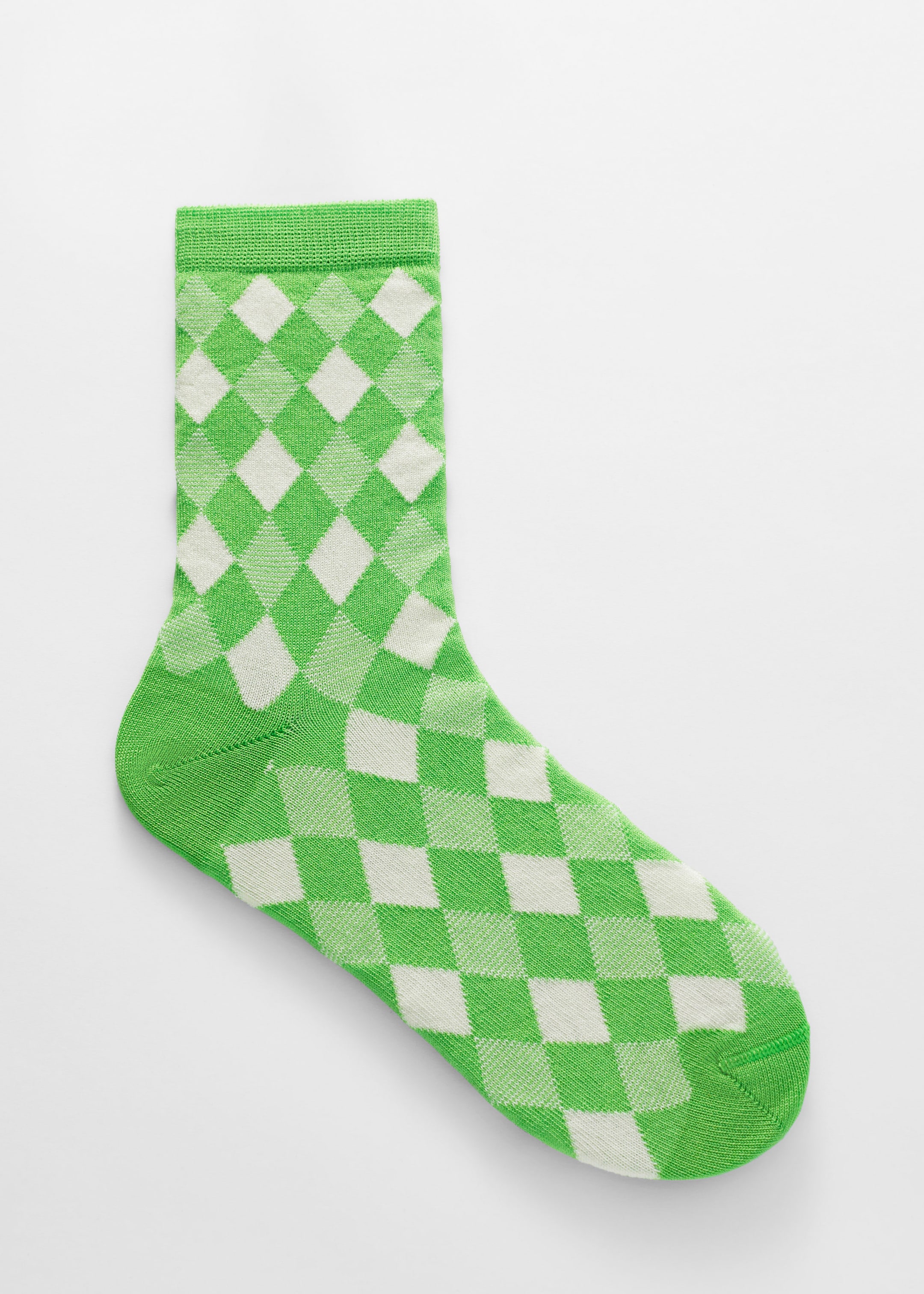 Image of Checked Socks