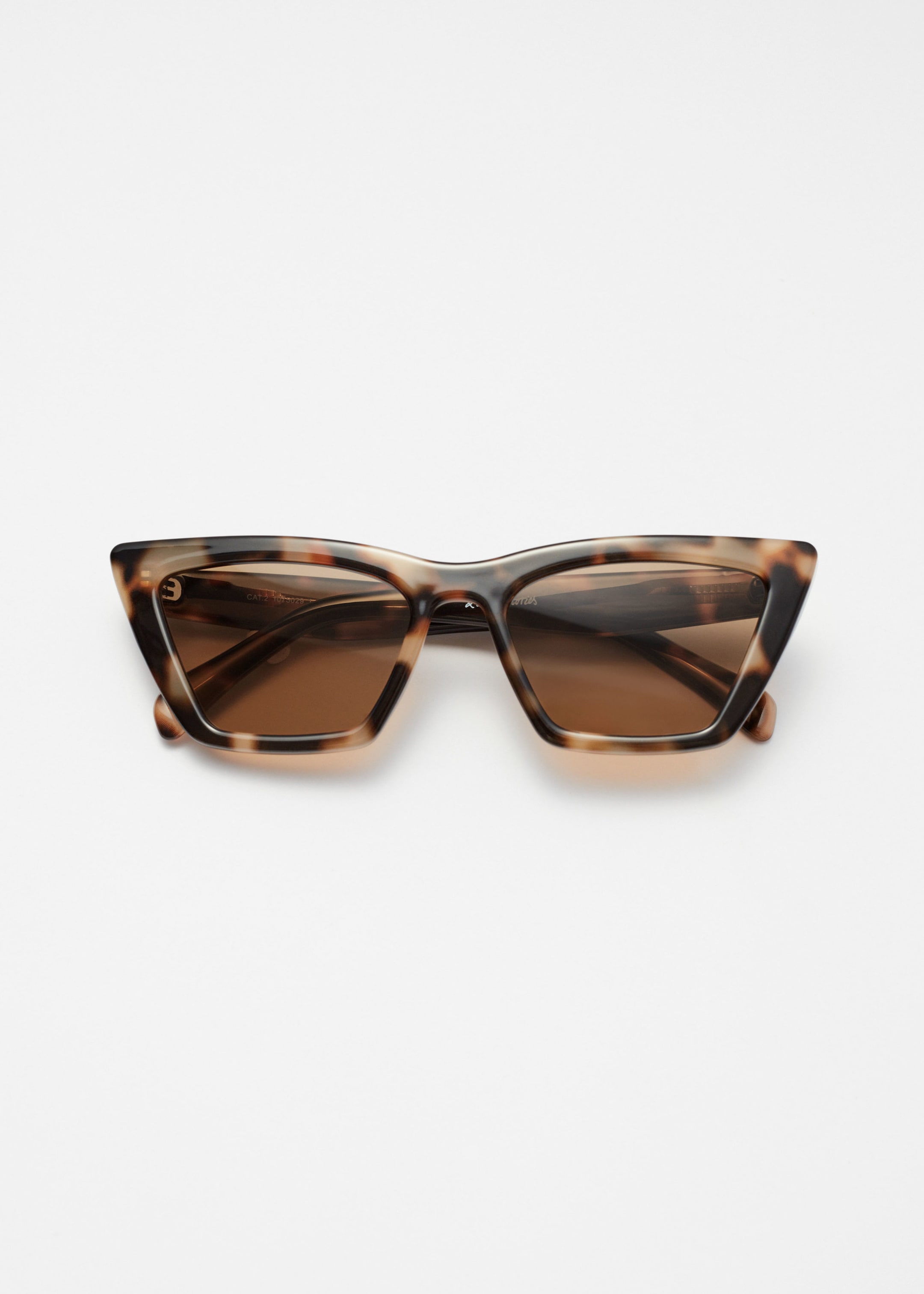 Image of Angular Cat Eye Sunglasses