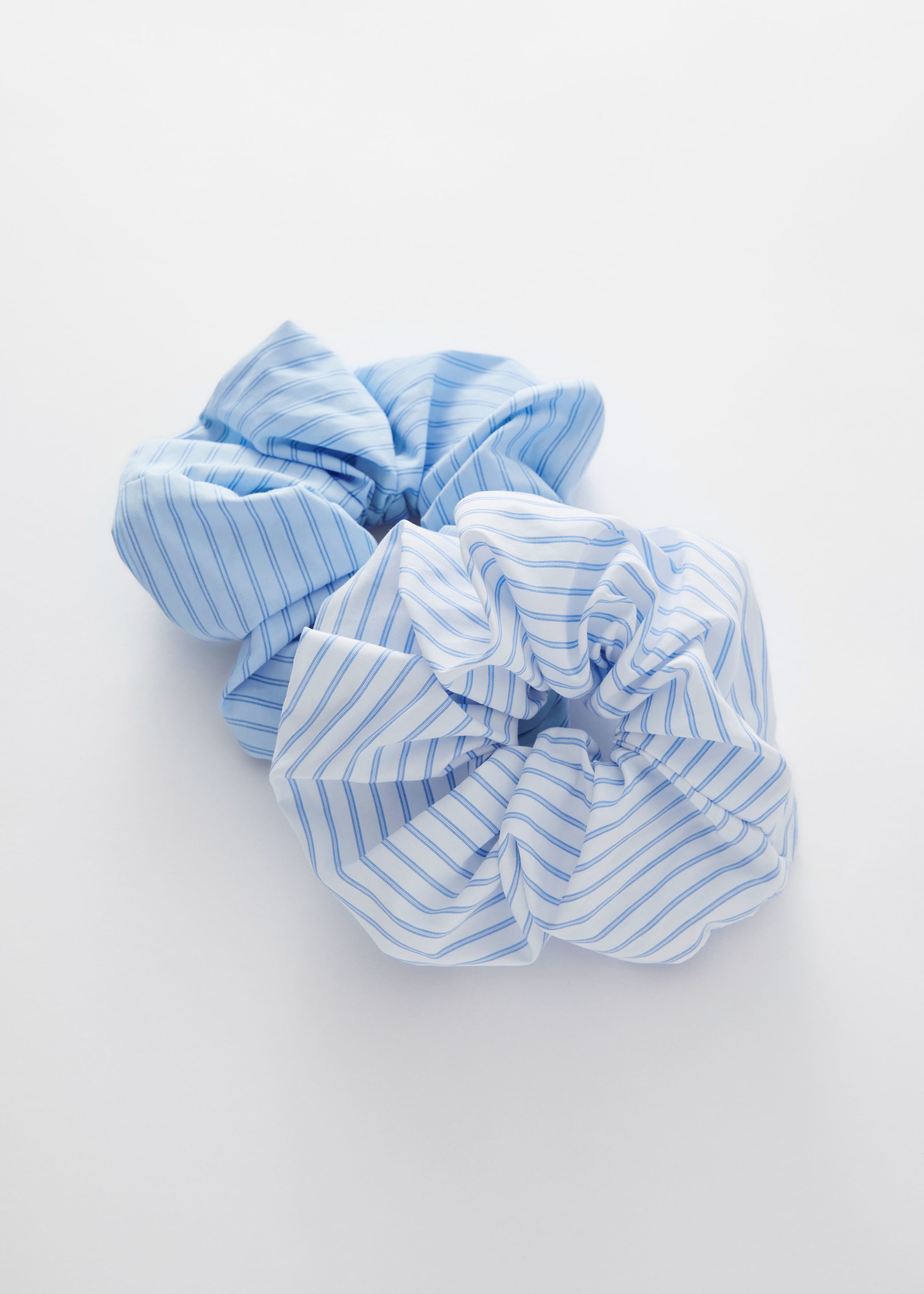 Image of Duo Extra-Large Striped Scrunchie Set