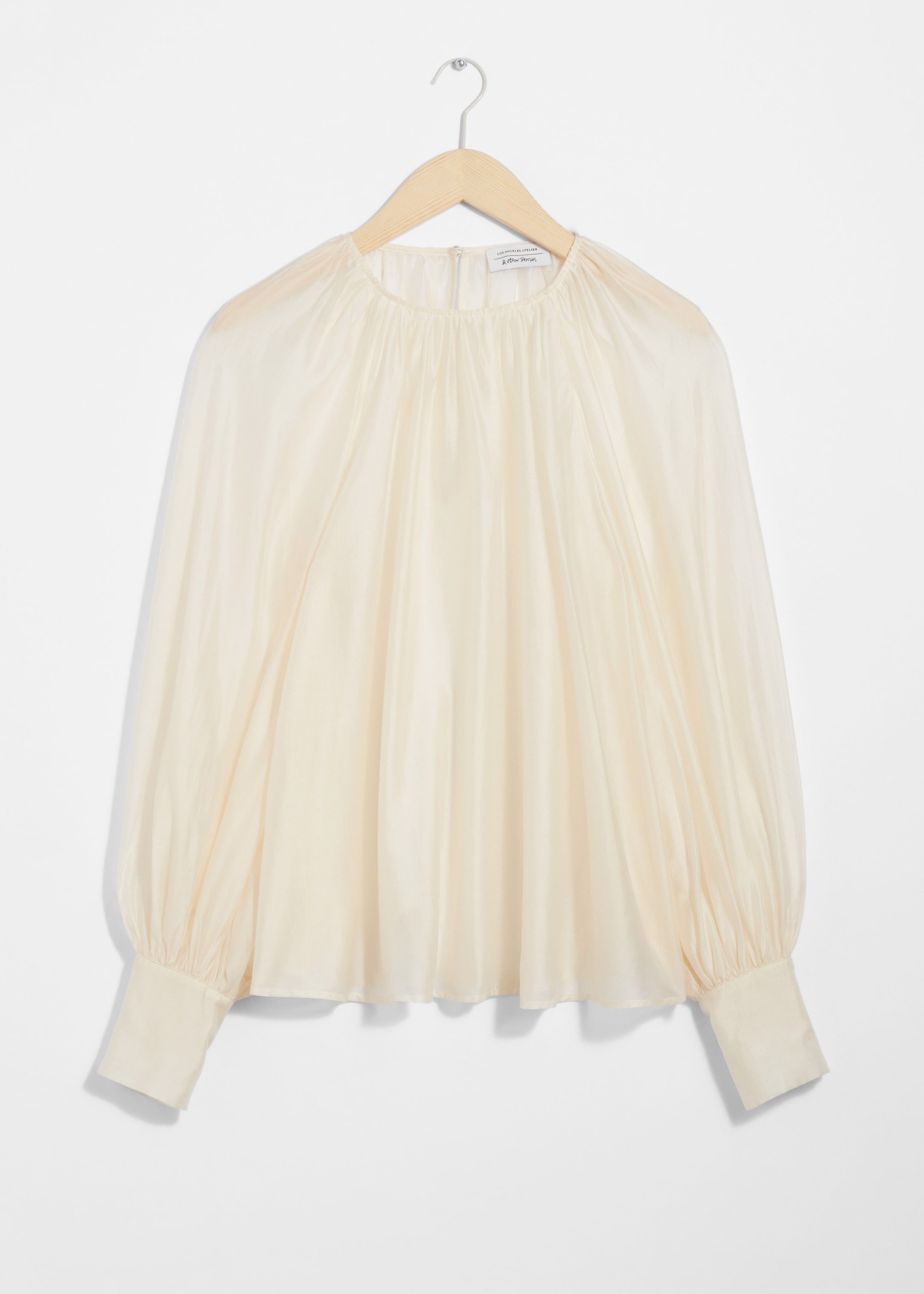 Sheer Blouse - Cream - Still Life