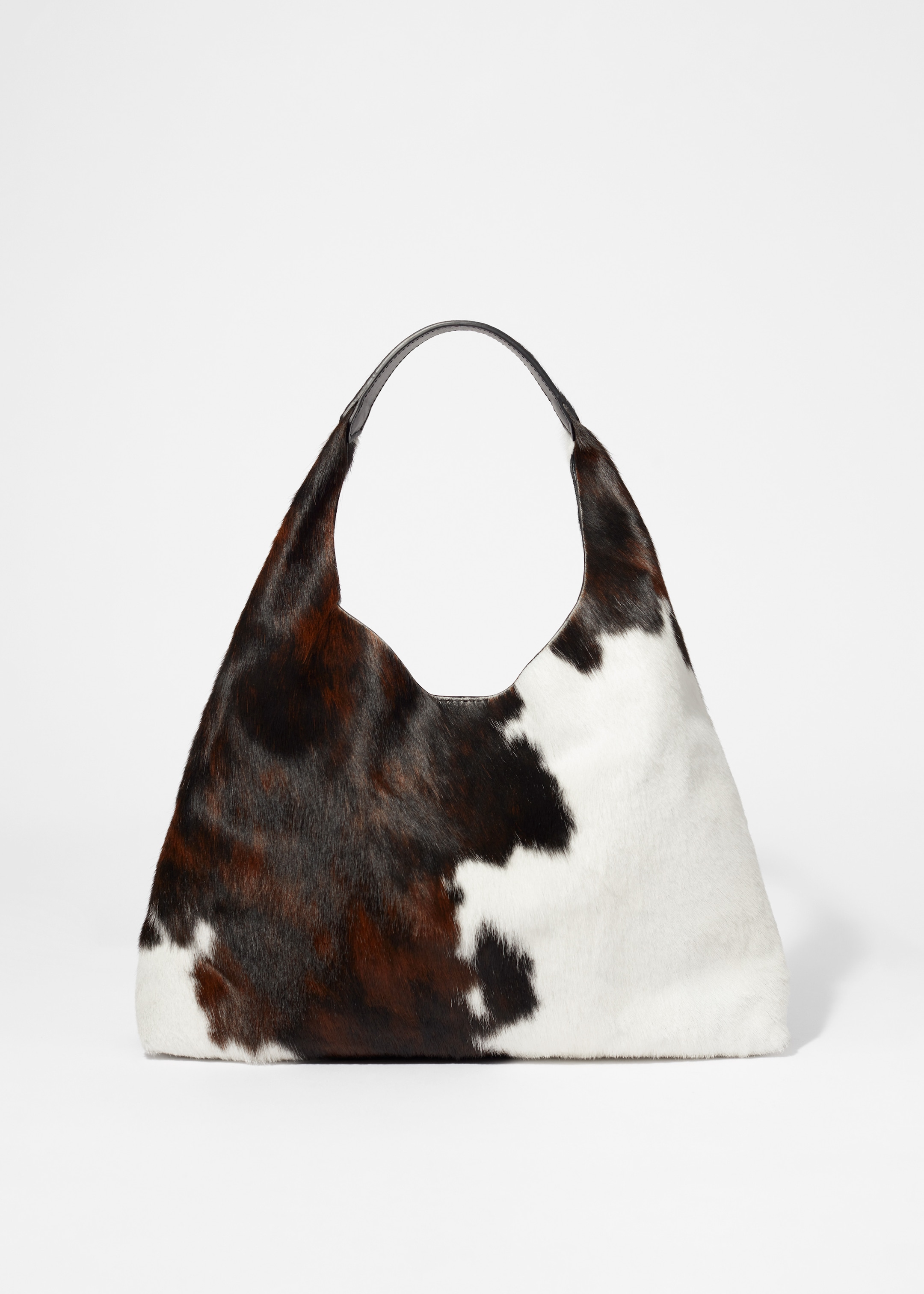 bag with cow-print